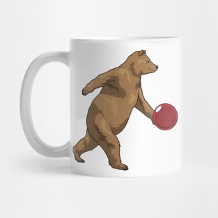 Bear Bowling Bowling ball Mug